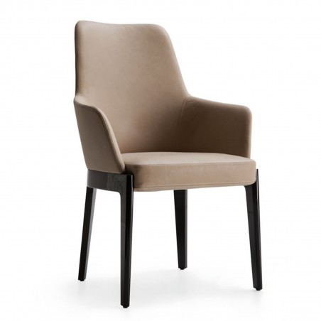 Molteni&C - Chaise Chelsea avec Accoudoirs