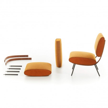 Molteni&C - Round D.154.5 Armchair