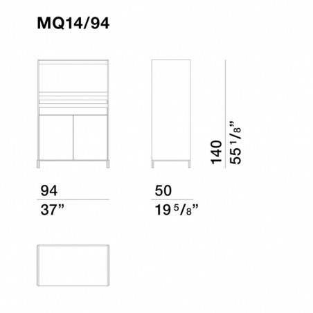 Molteni&C - Buffet Quinten