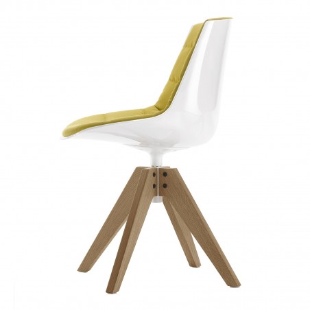 MDF Italia - Flow Chair Chaise 4 Pieds