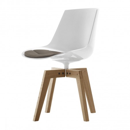 MDF Italia - Flow Chair - VN 4 legged