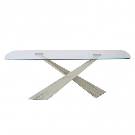 Riflessi - Living Table - Crystal Top