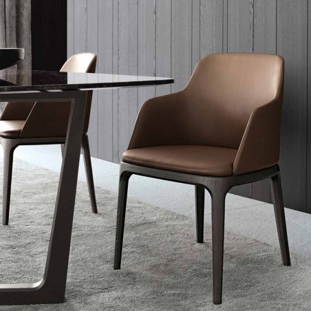 Poliform - Grace Chair With Armrests