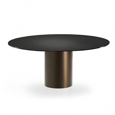 Eforma - Cilindro Table - Plateau en Verre