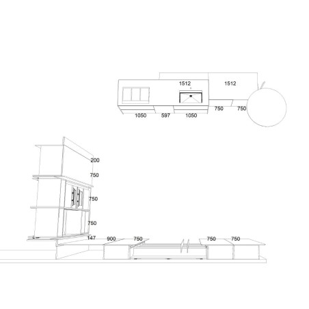 Modulnova - Cucina Skill Gres MH6