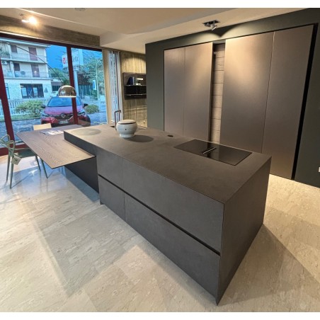 Modulnova - MH6 Fly Kitchen Resina Concrete