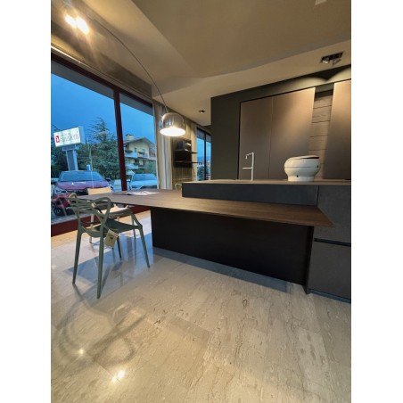 Modulnova - MH6 Fly Kitchen Resina Concrete