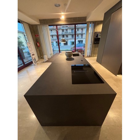 Modulnova - MH6 Fly Kitchen Resina Concrete