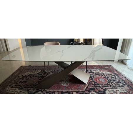 Riflessi - Living Calacatta Gold Table